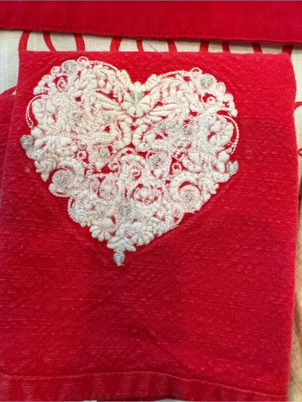 Red and White Checkered Kitchen Towels - Set of 3